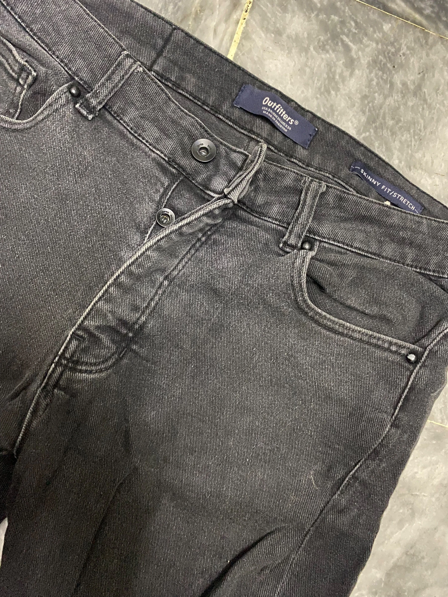 Faded Black Jeans