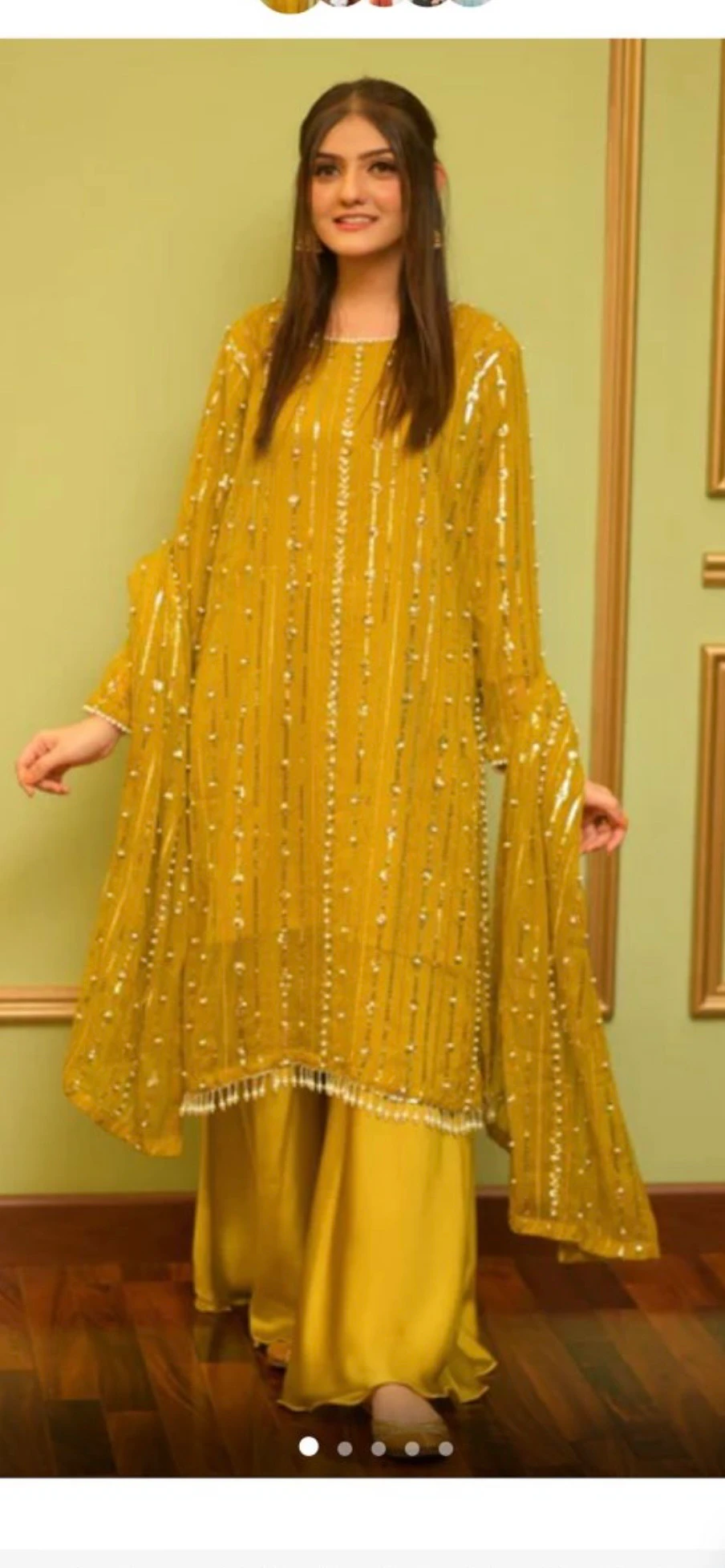 Mehndi dress