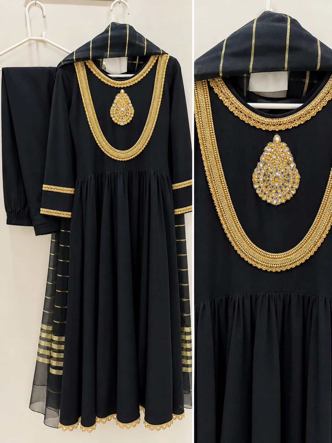 3 piece lawn frock