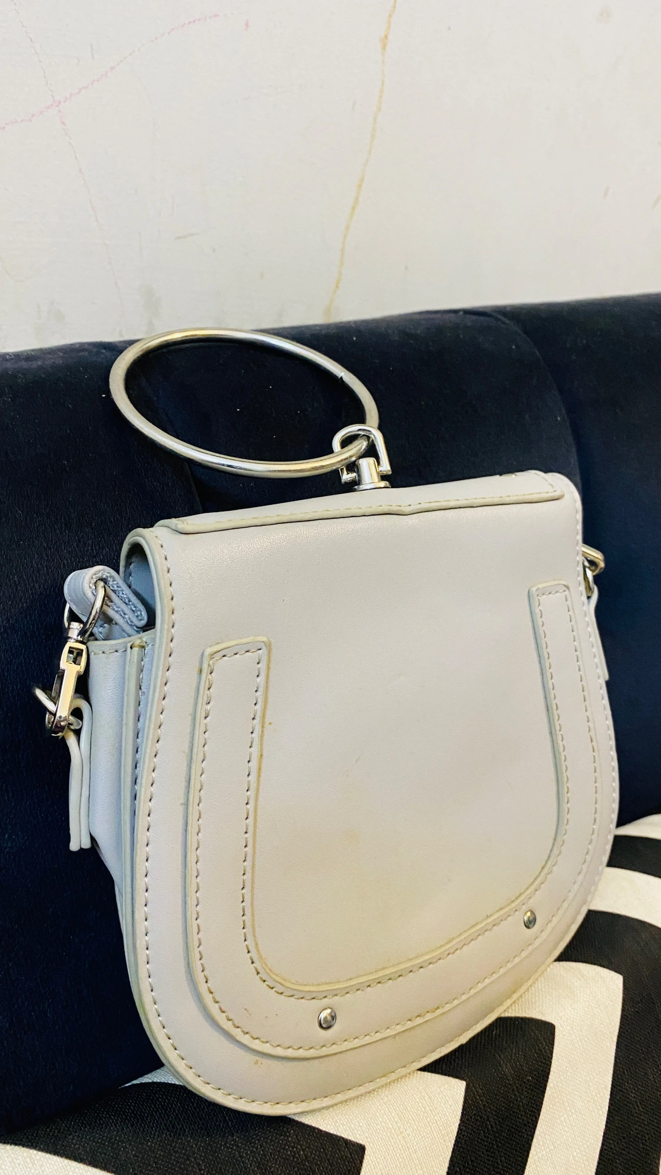 Mini Saddle-style Handbag